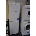 A TALL CANDY FRIDGE FREEZER 55cm wide 157cm high (PAT pass and working @2 and -24 degrees)
