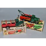 A BOXED TRI-ANG MINIC BREAKDOWN LORRY, No. 48M, with a boxed Dustcart No. 32M, both postwar