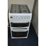A CANNON GAS COOKER with Oven, Grill and 4 hobs 50cm wide (PAT and working)