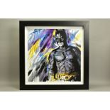 JEN ALLEN (BRITISH 1979) 'SILENT GURADIAN', a limited edition print depicting Batman 49/195,