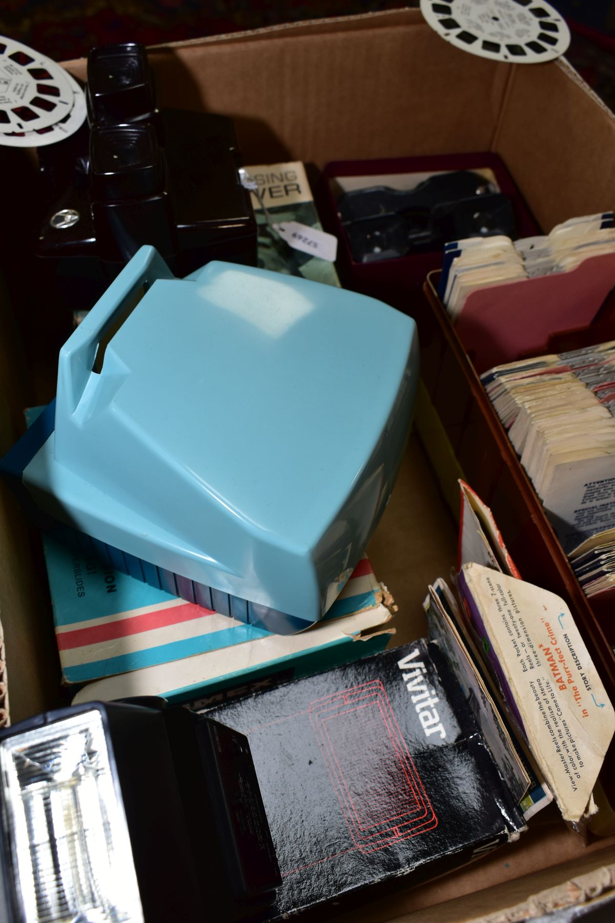 A BOXED SAWYERS VIEW-MASTER FOCUSING STEREO VIEWER, No 2011, a part boxed Model C stereo viewer, - Image 3 of 3