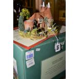 A BOXED LIMITED EDITION LILLIPUT LANE SCULPTURE, 'Harvest House', No. 1500/4950, with certificate,