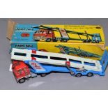 A BOXED CORGI MAJOR TOYS FORD H SERIES ARTICULATED CAR TRANSPORTER, No 1138, very lightly playworn