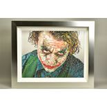 PAUL NORMANSELL (BRITISH 1978) 'CALL ME CRAZY' a limited edition print of Heath Ledger as the Joker,