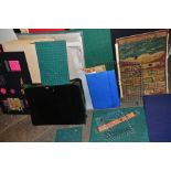 FOLDERS OF CRAFTING CARD, PAPER, marking scales, marking sheets etc