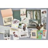 POSTCARDS/LETTERCARDS, a collection of approximately three hundred postcards and lettercards from