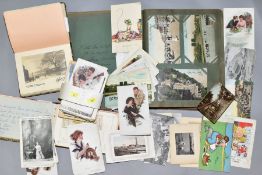 POSTCARDS/LETTERCARDS, a collection of approximately three hundred postcards and lettercards from