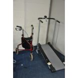 A DISABILITY WALKER and a manual treadmill (2)