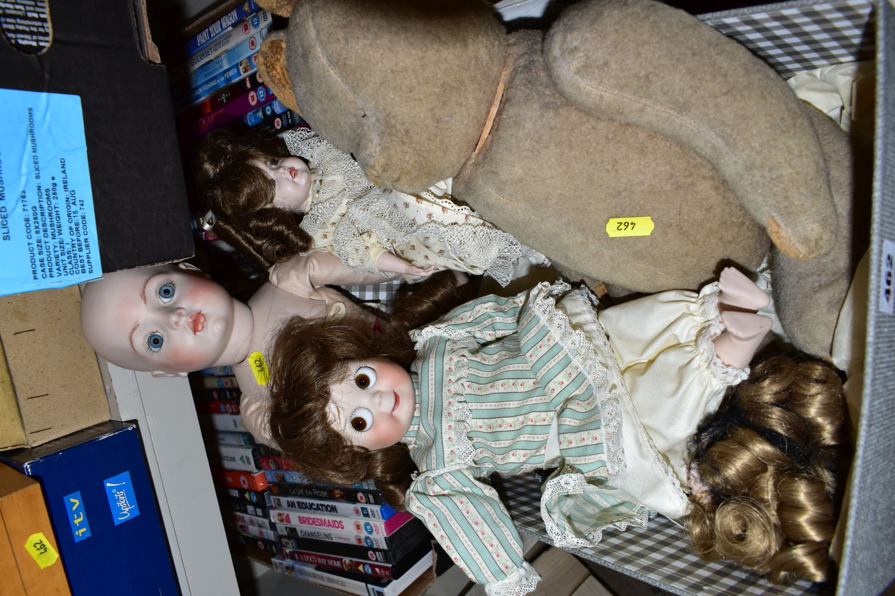 A QUANTITY OF DOLLS, BOARD GAMES, CD'S AND DVD'S, dolls include modern reproduction, Creations - Image 8 of 14