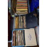 A TRAY AND TWO SINGLES CASES CONTAINING OVER ONE HUNDRED AND EIGHTY 7'' SINGLES including Generation