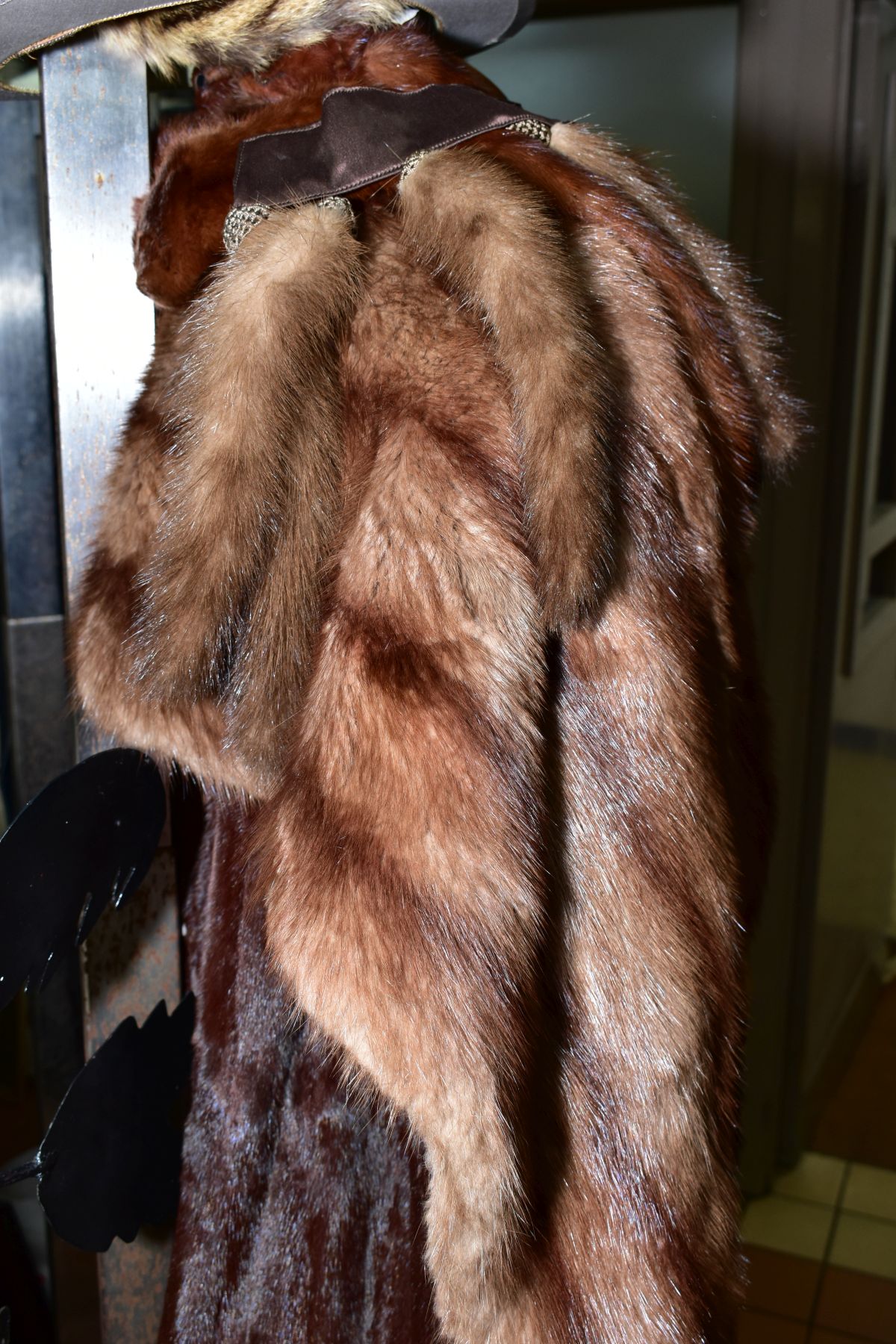 A LADIES SQUIRREL FUR JACKET, with silk lined interior, bears label for Faulkes of Edgbaston, - Image 2 of 4