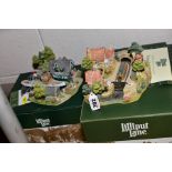 A BOXED LIMITED EDITION LILLIPUT LANE SCULPTURE 'Tranquil Waterways' L2560 No. 1048/2000 with