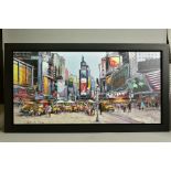 HENDERSON CISZ (BRAZIL 1960) 'TIMES SQUARE IN BLOOM' an artist proof print, signed bottom right,