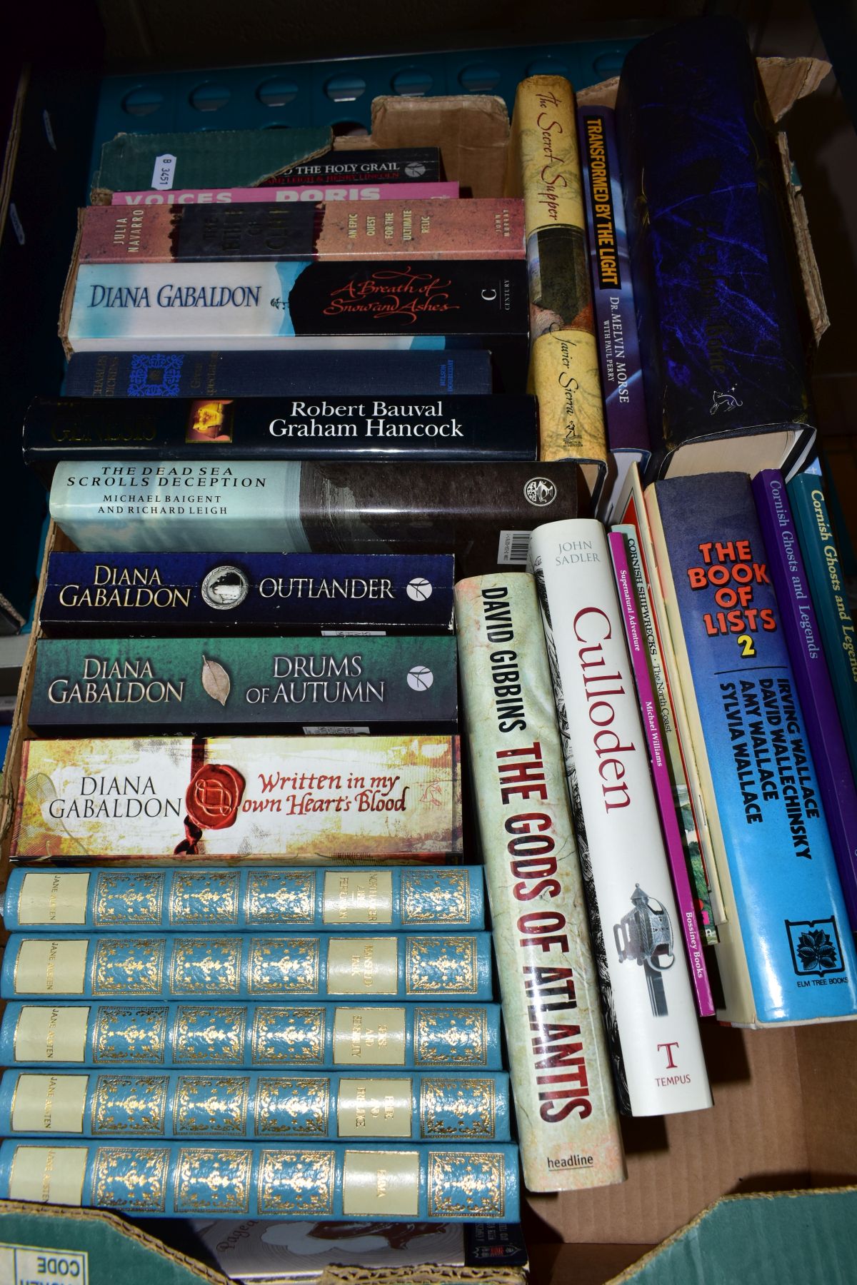 SEVEN BOXES OF BOOKS, including Native American Indian interest, war/history, natural history, - Image 2 of 8