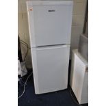 A BEKO FRIDGE FREEZER, width 55cm x height 138cm (PAT pass and working)