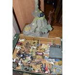 A COLLECTION OF UNBOXED AND ASSORTED HASBRO INDIANA JONES ACTION FIGURES AND ACCESSORIES, to include