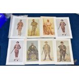 VANITY FAIR, a collection of eight original unframed country sports/shooting themed prints, late