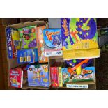 TWO BOXES OF CHILDRENS TOYS to include Disney, Chad Valley, Early Learning Centre etc