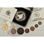 A SILVER COMMEMORATIVE COIN AND OTHERS, the 1992 silver commemorative coin of 'George cross award to