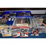 FIVE BOXES OF POPULAR CULTURE MAGAZINES, including TV Zone, Starlog, Starbase, Sciencefiction