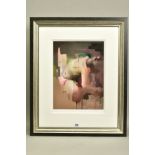 CHRISTIAN HOOK (BRITISH 1971)'NOTION B' a limited edition print of a small boy 38/195, signed to