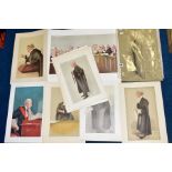 VANITY FAIR, a collection of eighteen original unframed legal themed prints, including judges,
