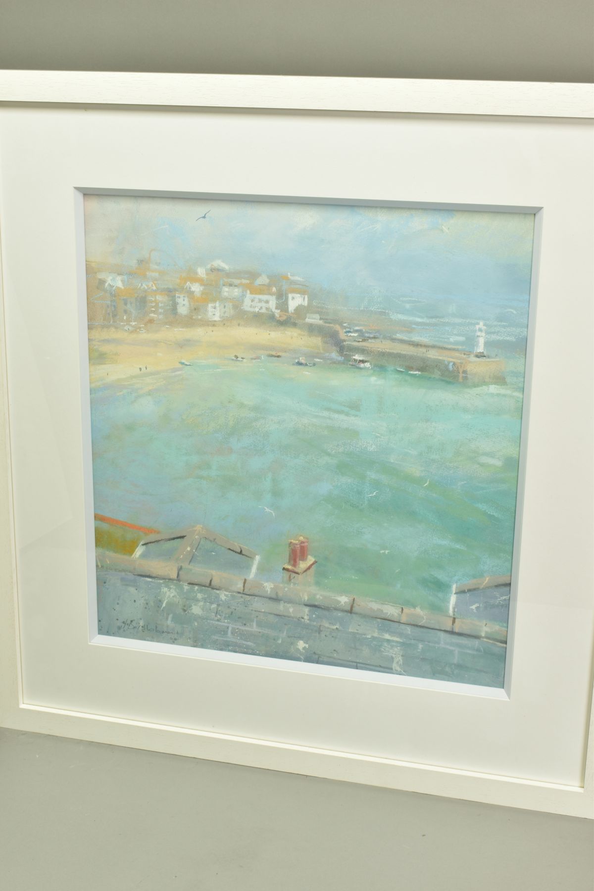 JAMES BARTHOLOMEW (BRITISH CONTEMPORARY), 'Back to St Ives', a Cornish coastal landscape, signed - Image 5 of 6