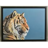 DARRYN EGGLETON (SOUTH AFRICA 1981), 'The Sentinel', an artist proof print of a Tiger, 16/20, signed