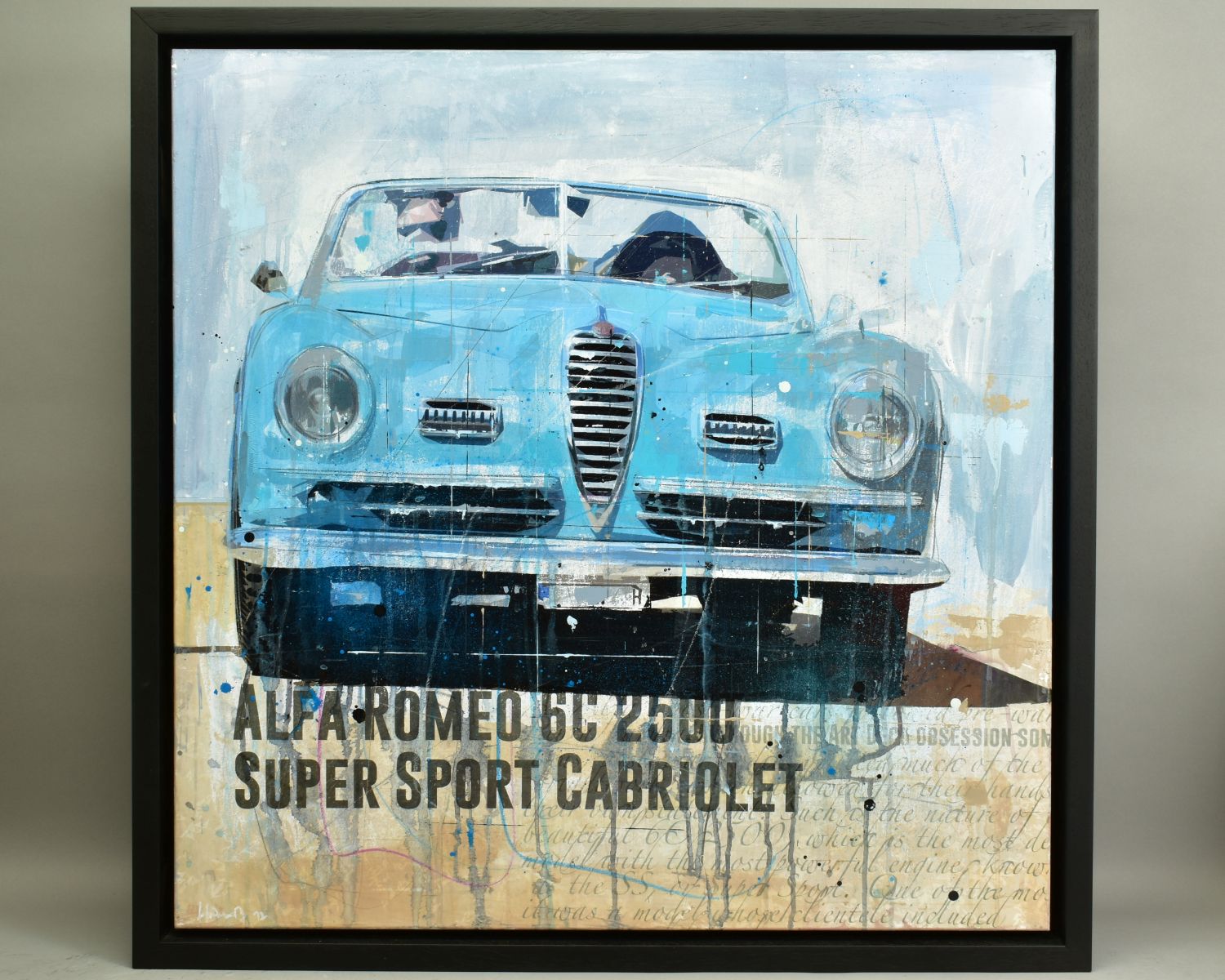 MARKUS HAUB (GERMAN 1972), 'Alfa Romeo 6C 2500 Super Sport Cabriolet', a modern interpretation of