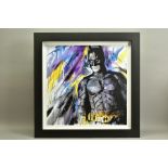 JEN ALLEN (BRITISH 1979), 'Silent Guardian', a Limited Edition print of Batman, 10/195, signed lower