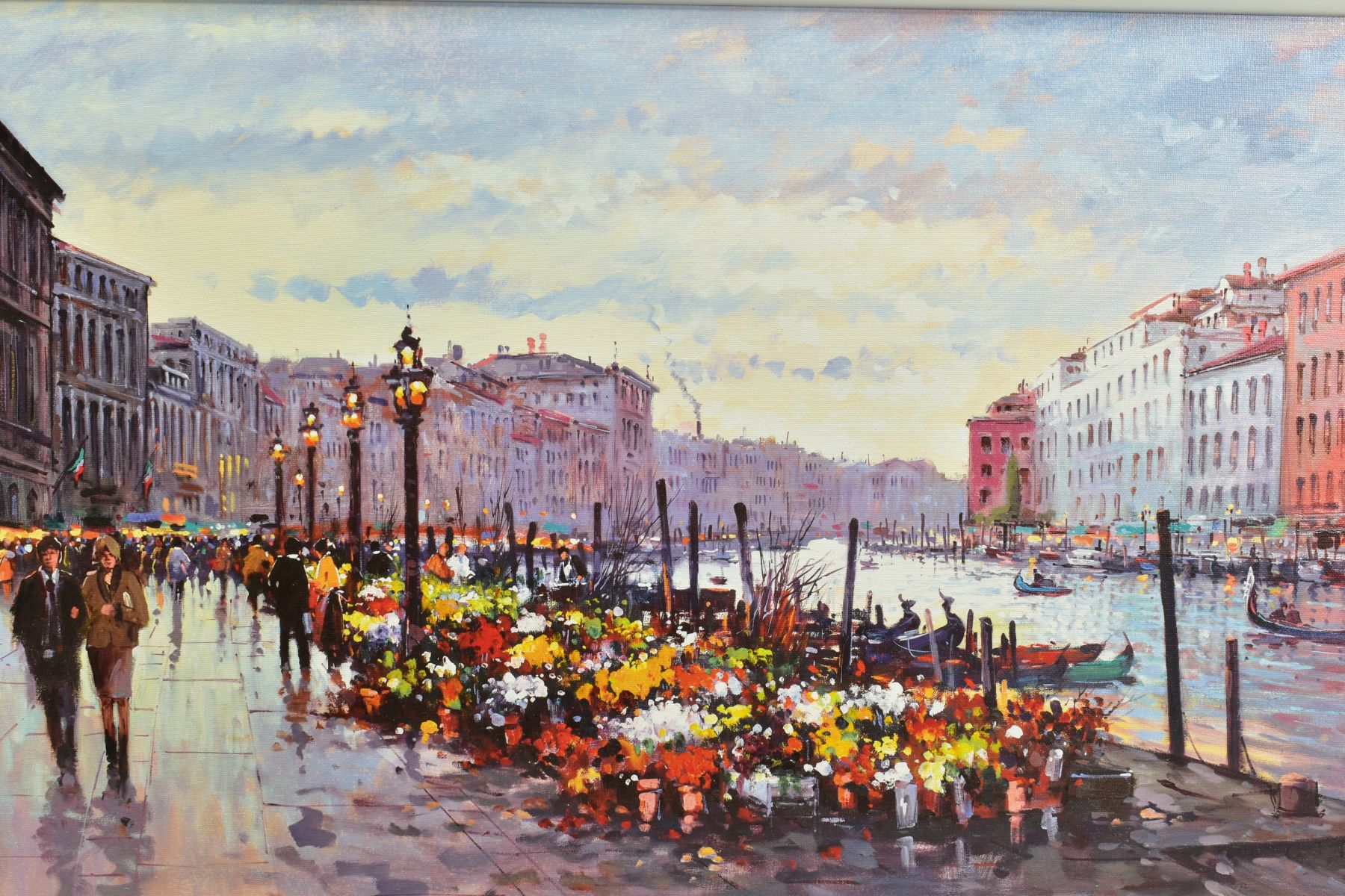 HENDERSON CISZ (BRAZIL 1960), 'Afternoon in Venice', a Limited Edition print, 9/195, signed bottom - Image 2 of 8