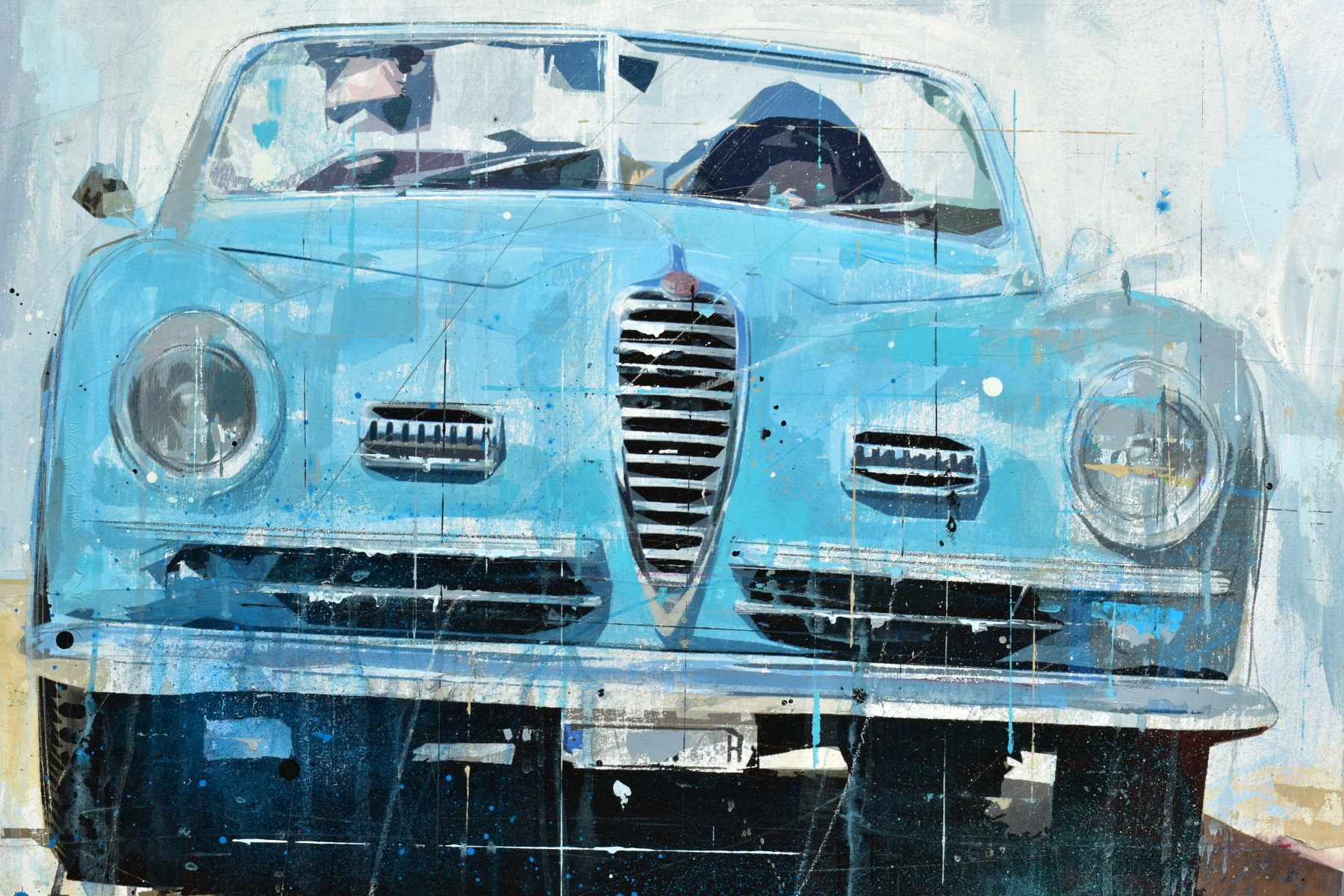 MARKUS HAUB (GERMAN 1972), 'Alfa Romeo 6C 2500 Super Sport Cabriolet', a modern interpretation of - Image 2 of 6