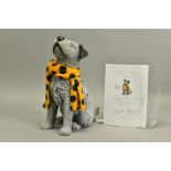 DOUG HYDE (BRITISH 1972), 'Shabby Chic', a cold cast porcelain sculpture of a Dog, 30/595, impressed