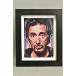ZINSKY (BRITISH CONTEMPORARY), 'AL Pacino II', a portrait of the film star, a Limited Edition print,