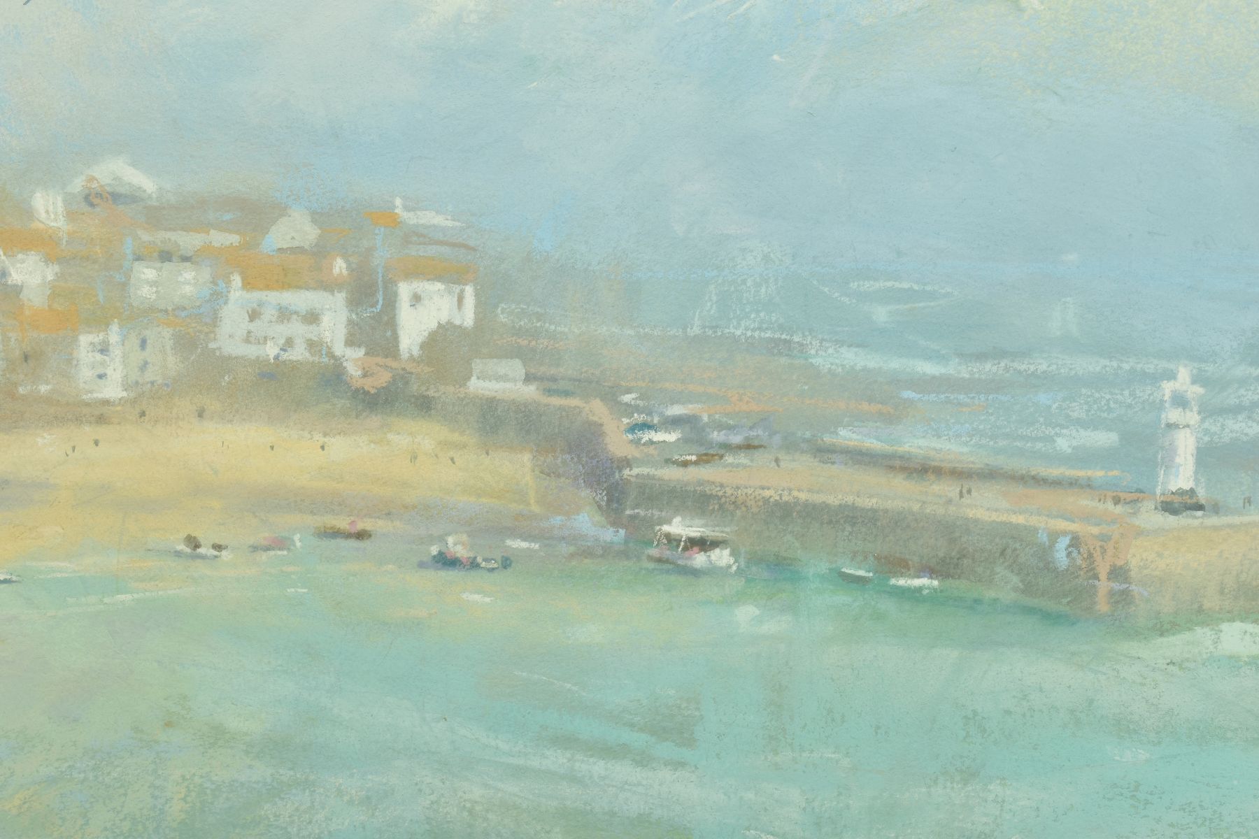 JAMES BARTHOLOMEW (BRITISH CONTEMPORARY), 'Back to St Ives', a Cornish coastal landscape, signed - Image 3 of 6