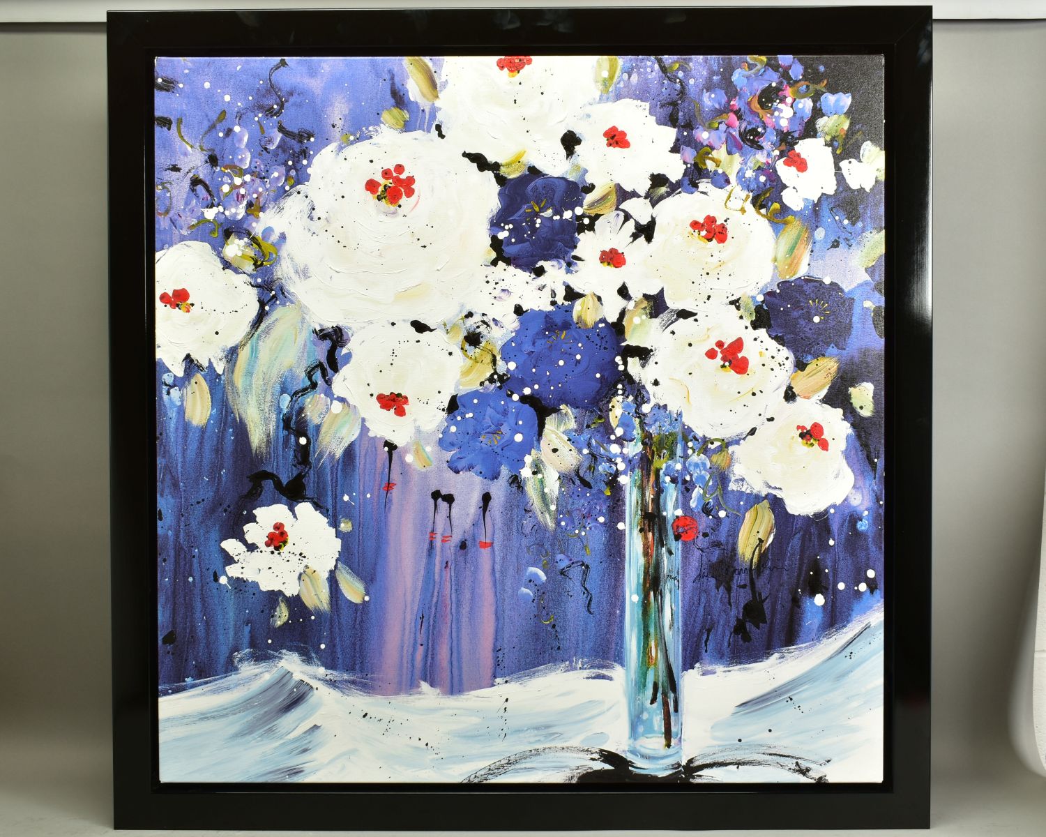 DANIELLE O'CONNOR AKIYAMA (CANADA 1957), 'Beauty', a Limited Edition print of flowers in a vase,