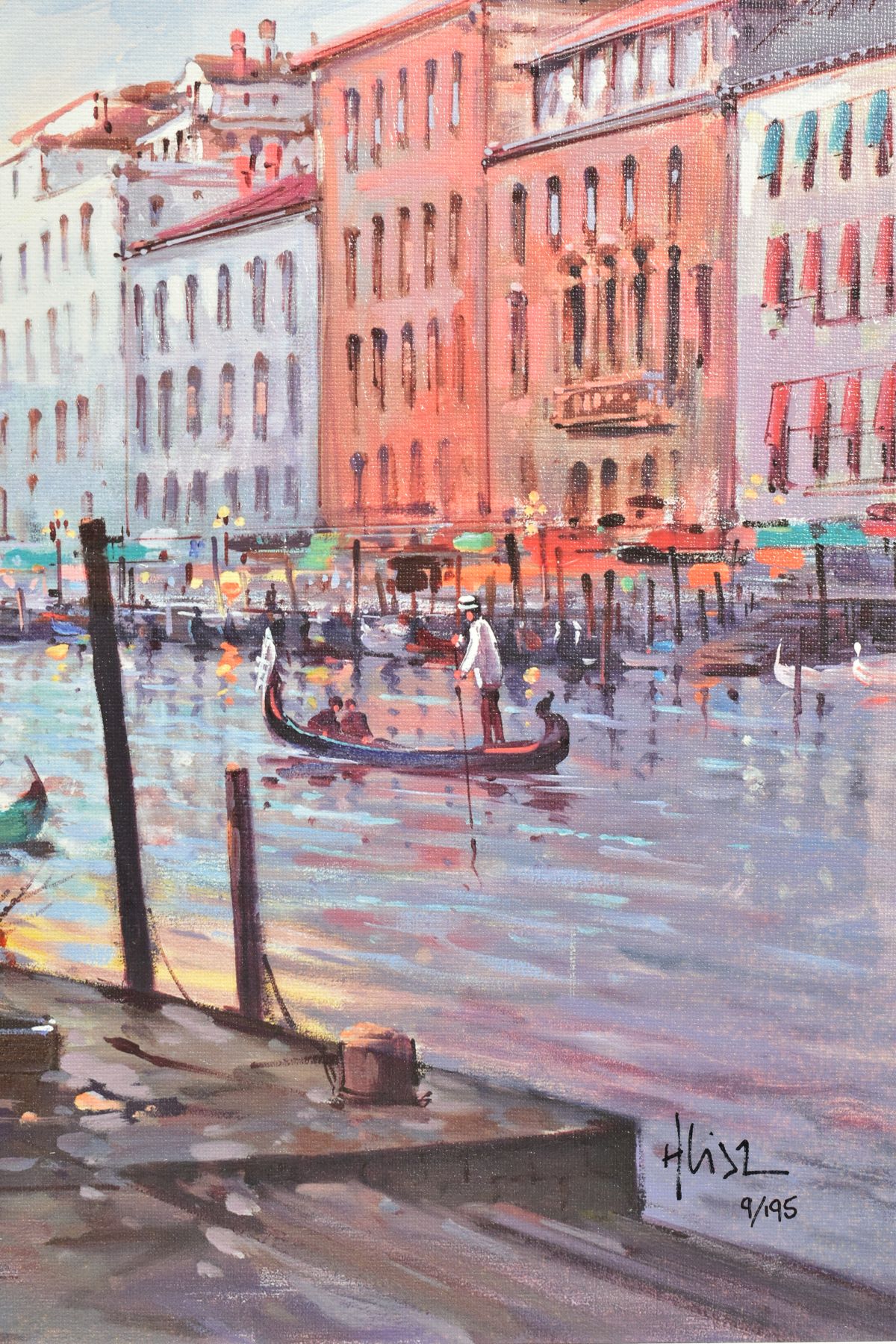 HENDERSON CISZ (BRAZIL 1960), 'Afternoon in Venice', a Limited Edition print, 9/195, signed bottom - Image 4 of 8