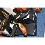 SIX BOXED PAIRS OF GENTS OLIVER SWEENEY SHOES AND BOOTS, all size 8 (42), comprising a pair of tan