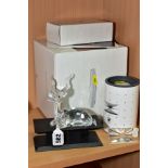 A BOXED SWAROVSKI CRYSTAL ANNUAL EDITION 1994, 'Inspiration Africa - The Kudu' with boxed stand,