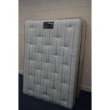 A MYER'S 4' 6'' DIVAN BED AND MATTRESS