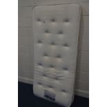 A DREAMS VIRGO SINGLE MEMORY FOAM AND SPRUNG MATTRESS