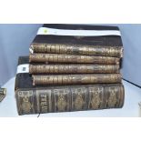 BROWN, REV, JOHN, D.D, 'Brown's self interpreting family Bible' together with four volumes of 'The