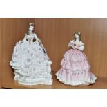 TWO LIMITED EDITION ROYAL DOULTON FIGURES, 'Cinderella' 'HN3991', No 537/4950, and 'Red Red Rose',