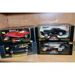 THREE BOXED BURAGO 1/18 SCALE MERCEDES-BENZ DIECAST SPORTS CAR MODELS, 1928 SSK, No 3009, 1954