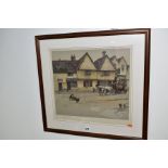 CECIL ALDIN (1870-1935) Old English Inns - The George Inn Dorchester, Oxon, a limited edition