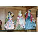 FIVE ROYAL DOULTON FIGURES, 'Suzette' HN2026, 'Lady Charmian' HN1948, 'Fair Lady' HN2193, '