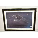 RONALD T.K. WONG G.A.A (CONTEMPORARY) 'ALONE AND UNARMED' a limited edition print of a 13 Squadron