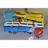 A BOXED CORGI MAJOR TOYS FORD H SERIES ARTICULATED CAR TRANSPORTER, NO 1138, very lightly