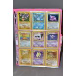 A COMPLETE SET OF POKEMON FOSSIL CARDS, with an almost complete set of Pokemon Jungle cards, missing