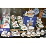 TWENTY EIGHT LILLIPUT LANE SNOW SCULPTURES, boxed and with deeds except where mentioned,